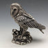 UK Country Artists Owl Sterling Silver Sculpture Figurine